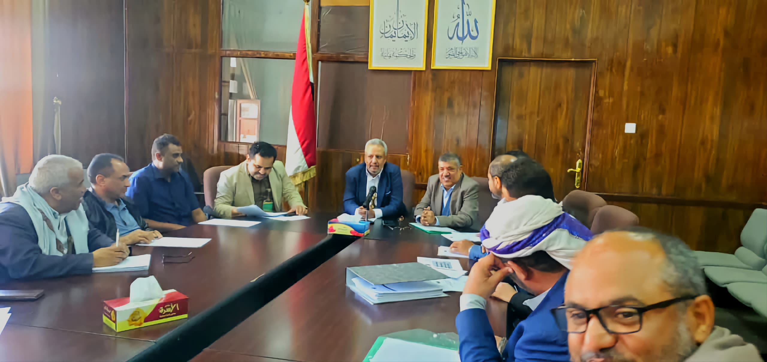 صنعاء: اجتماع الفريق التنسيقي المشترك بين هيئة مكافحة الفساد ووزارة الإدارة والتنمية المحلية والريفية