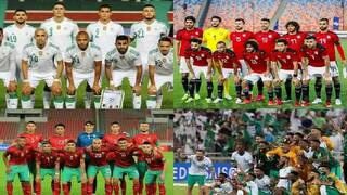 الجزائر  أفضل منتخب عربي لعام 2021