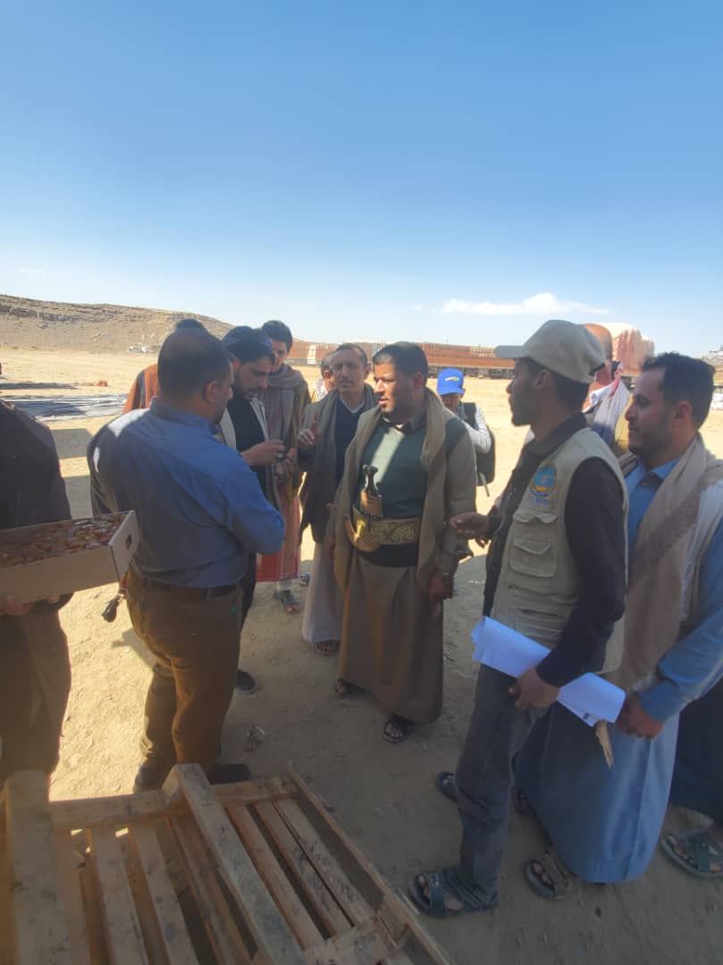 جولة تفقدية لمدير عام هيئة المواصفات والمقاييس يطلع على سير العمل بمركزي نهم والجوف